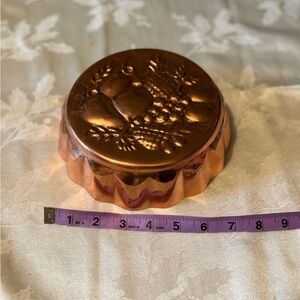Vintage Copper Mold for Home Kitchen